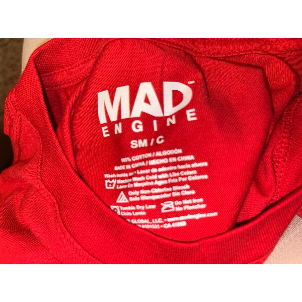 Men’s Women’s Unisex Mad Engine Bottoms Up Cocktails T-shirt NWT Small‎ - Picture 5 of 5